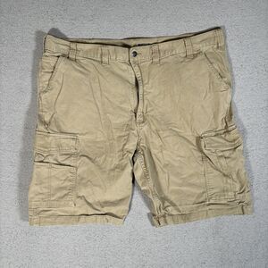 Carhartt Rugged Flex Cargo Shorts Men’s Size 46 (fits 44”) Tan Relaxed Fit Khaki